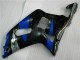 Azul Preto Abs Kits Completos Carenagem Suzuki GSXR 600 / 750 K1 K2 K3 2001-2003 Azul Preto Abs Kits Completos Carenagem Suzuki GSXR 600 / 750 K1 K2 K3 2001-2003