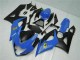 Azul Preto Abs Plástico Suzuki GSXR 1000 K5 2005-2006 Azul Preto Abs Plástico Suzuki GSXR 1000 K5 2005-2006