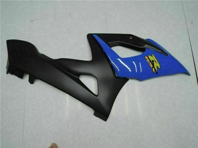 Azul Preto Abs Plástico Suzuki GSXR 1000 K5 2005-2006 Azul Preto Abs Plástico Suzuki GSXR 1000 K5 2005-2006