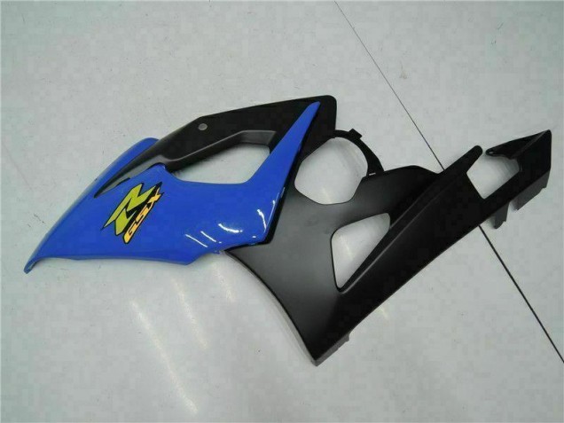 Azul Preto Abs Plástico Suzuki GSXR 1000 K5 2005-2006 Azul Preto Abs Plástico Suzuki GSXR 1000 K5 2005-2006