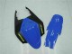 Azul Preto Abs Plástico Suzuki GSXR 1000 K5 2005-2006 Azul Preto Abs Plástico Suzuki GSXR 1000 K5 2005-2006