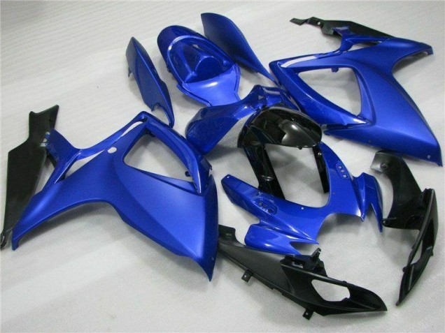 Azul Preto Abs Plásticos Suzuki GSXR 600 / 750 K6 2006-2007