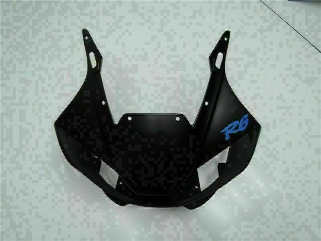 Azul Preto Abs Plásticos Yamaha R6 1998-2002 Azul Preto Abs Plásticos Yamaha R6 1998-2002