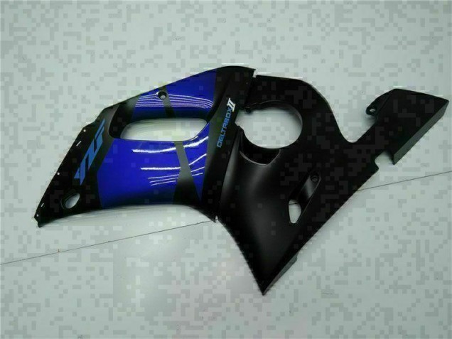 Azul Preto Abs Plásticos Yamaha R6 1998-2002 Azul Preto Abs Plásticos Yamaha R6 1998-2002