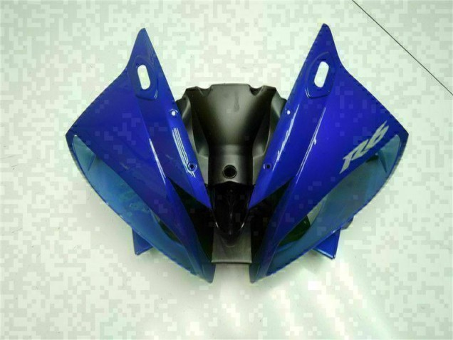 Azul Preto Abs Plásticos Yamaha R6 2006-2007 Azul Preto Abs Plásticos Yamaha R6 2006-2007