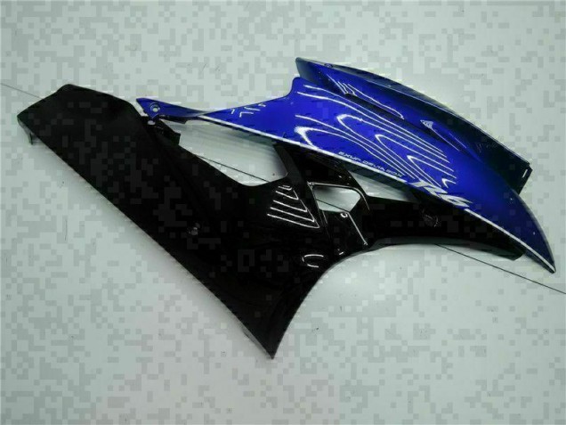 Azul Preto Abs Plásticos Yamaha R6 2006-2007 Azul Preto Abs Plásticos Yamaha R6 2006-2007