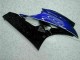 Azul Preto Abs Plásticos Yamaha R6 2006-2007 Azul Preto Abs Plásticos Yamaha R6 2006-2007