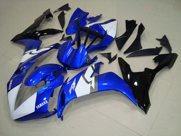 Azul Preto Branco Carenagem Yamaha R1 2004-2006 Azul Preto Branco Carenagem Yamaha R1 2004-2006