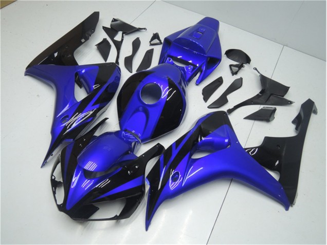 Azul Preto Carenagem Honda CBR 1000RR 2006-2007 Azul Preto Carenagem Honda CBR 1000RR 2006-2007