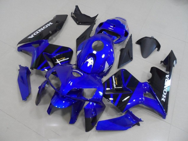 Azul Preto Carenagem Honda CBR 600RR 2005-2006