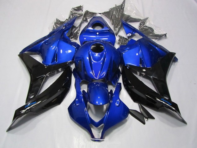 Azul Preto Carenagem Honda CBR 600RR 2009-2012 Azul Preto Carenagem Honda CBR 600RR 2009-2012