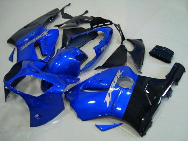 Azul Preto Carenagem Kawasaki ZX12R 2000-2001
