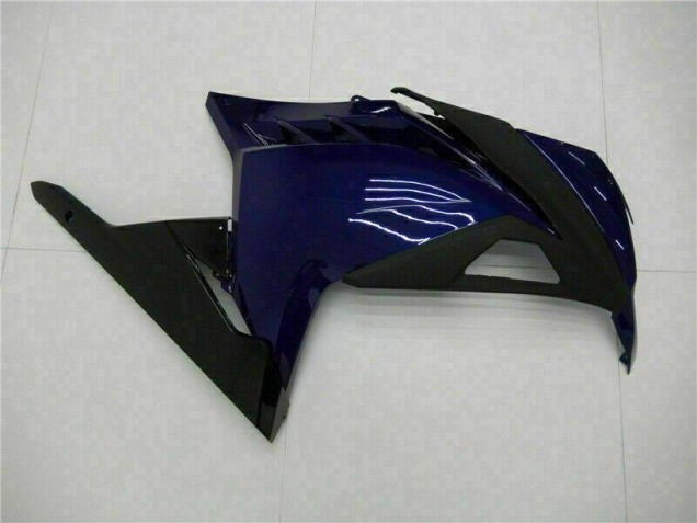 Azul Preto Carenagem & Plástico Kawasaki EX300 2013-2016 Azul Preto Carenagem & Plástico Kawasaki EX300 2013-2016