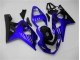Azul Preto Carenagem & Plástico Suzuki GSXR 600 / 750 K4 2004-2005 Azul Preto Carenagem & Plástico Suzuki GSXR 600 / 750 K4 2004-2005