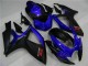 Azul Preto Carenagem & Plástico Suzuki GSXR 600 / 750 K6 2006-2007 Azul Preto Carenagem & Plástico Suzuki GSXR 600 / 750 K6 2006-2007
