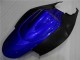 Azul Preto Carenagem & Plástico Suzuki GSXR 600 / 750 K6 2006-2007 Azul Preto Carenagem & Plástico Suzuki GSXR 600 / 750 K6 2006-2007