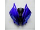 Azul Preto Carenagem & Plástico Yamaha R6 2006-2007 Azul Preto Carenagem & Plástico Yamaha R6 2006-2007