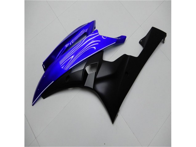 Azul Preto Carenagem & Plástico Yamaha R6 2006-2007 Azul Preto Carenagem & Plástico Yamaha R6 2006-2007