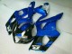 Azul Preto Carenagem Suzuki GSXR 1000 K3 2003-2004