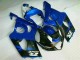 Azul Preto Carenagem Suzuki GSXR 1000 K3 2003-2004