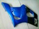 Azul Preto Carenagem Suzuki GSXR 1000 K3 2003-2004