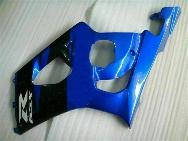Azul Preto Carenagem Suzuki GSXR 1000 K3 2003-2004