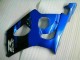 Azul Preto Carenagem Suzuki GSXR 1000 K3 2003-2004