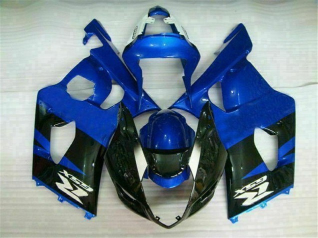 Azul Preto Carenagem Suzuki GSXR 1000 K3 2003-2004
