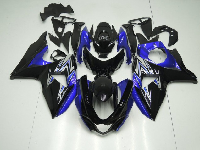 Azul & Preto Carenagem Suzuki GSXR 1000 K9 2009-2016 Azul & Preto Carenagem Suzuki GSXR 1000 K9 2009-2016