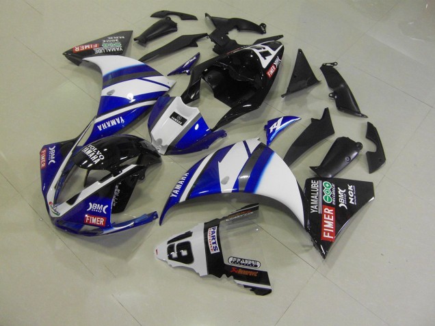Azul Preto Carenagem Yamaha R1 2012-2014 Azul Preto Carenagem Yamaha R1 2012-2014