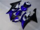 Azul Preto Kit Completo Carenagem Yamaha R6 2008-2016 Azul Preto Kit Completo Carenagem Yamaha R6 2008-2016
