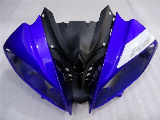 Azul Preto Kit Completo Carenagem Yamaha R6 2008-2016 Azul Preto Kit Completo Carenagem Yamaha R6 2008-2016