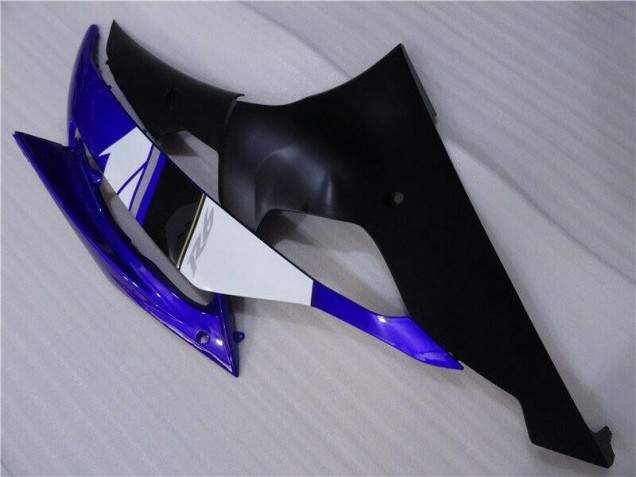 Azul Preto Kit Completo Carenagem Yamaha R6 2008-2016 Azul Preto Kit Completo Carenagem Yamaha R6 2008-2016
