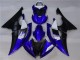 Azul Preto Kit Completo Carenagem Yamaha R6 2008-2016 Azul Preto Kit Completo Carenagem Yamaha R6 2008-2016