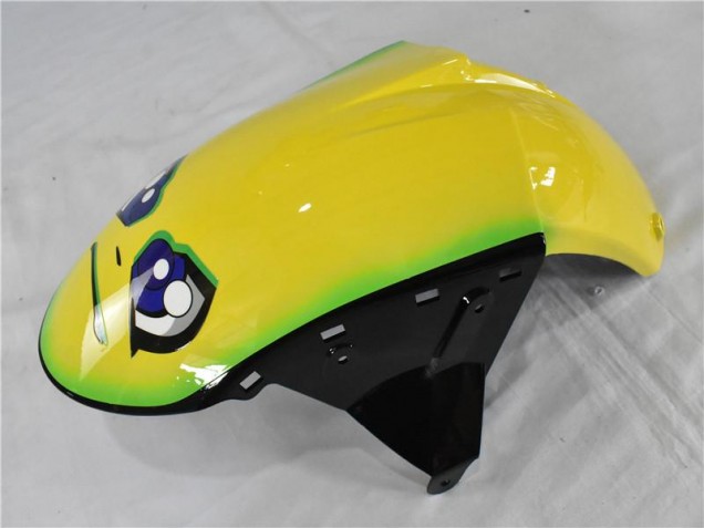 Azul Tubarão Carenagem Kawasaki ZX6R 2007-2008