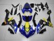 Azul Tubarão Carenagem Yamaha R1 2009-2011