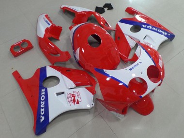 Azul Vermelho Branco Carenagem Honda CBR 250RR MC22 1991-1998