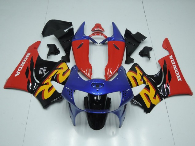 Azul Vermelho Preto Carenagem Honda CBR 900RR 919 1998-1999 Azul Vermelho Preto Carenagem Honda CBR 900RR 919 1998-1999