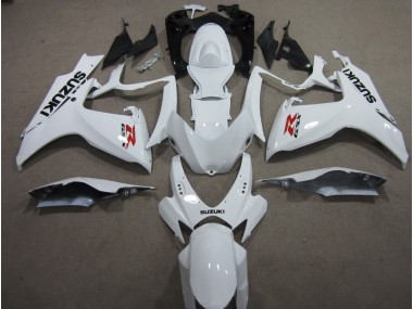 Branco Abs Kit Carenagem & Plásticos Suzuki GSXR 600 K6 2006-2007