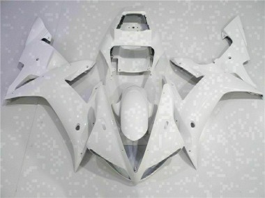 Branco Abs Kit Carenagem & Plásticos Yamaha R1 2004-2006