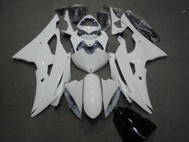 Branco Abs Kits Carenagem Yamaha R6 2008-2016 Branco Abs Kits Carenagem Yamaha R6 2008-2016