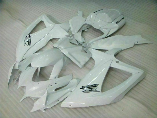Branco Abs Kits Completos Carenagem Suzuki GSXR 600 / 750 K8 2008-2010 Branco Abs Kits Completos Carenagem Suzuki GSXR 600 / 750 K8 2008-2010