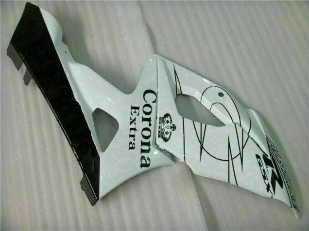 Branco Abs Plástico Suzuki GSXR 1000 K5 2005-2006 Branco Abs Plástico Suzuki GSXR 1000 K5 2005-2006