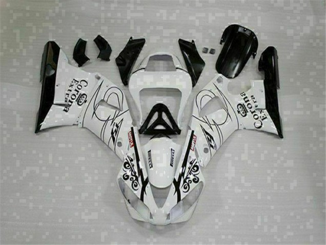 Branco Abs Plástico Yamaha R1 2000-2001 Branco Abs Plástico Yamaha R1 2000-2001