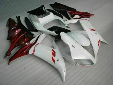 Branco Abs Plástico Yamaha R1 2002-2003