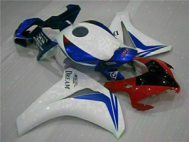 Branco Azul Abs Kits Carenagem Honda CBR 1000RR 2008-2011 Branco Azul Abs Kits Carenagem Honda CBR 1000RR 2008-2011