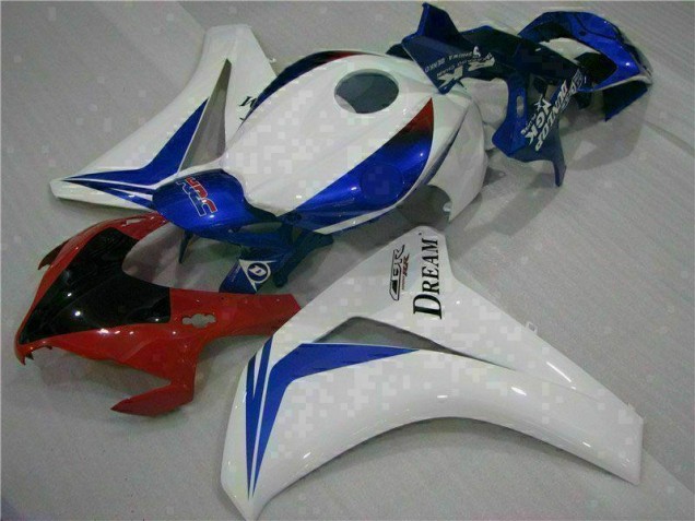 Branco Azul Abs Kits Carenagem Honda CBR 1000RR 2008-2011 Branco Azul Abs Kits Carenagem Honda CBR 1000RR 2008-2011