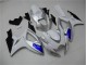 Branco Azul Abs Kits Completos Carenagem Suzuki GSXR 600 / 750 K6 2006-2007 Branco Azul Abs Kits Completos Carenagem Suzuki GSXR 600 / 750 K6 2006-2007