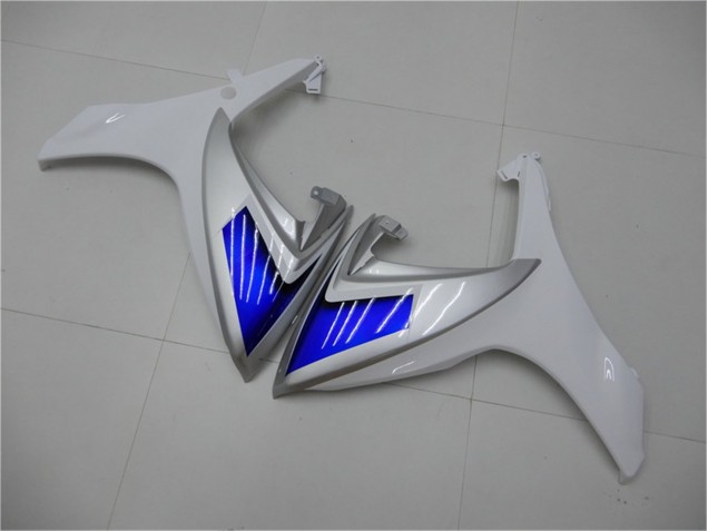 Branco Azul Abs Kits Completos Carenagem Suzuki GSXR 600 / 750 K6 2006-2007 Branco Azul Abs Kits Completos Carenagem Suzuki GSXR 600 / 750 K6 2006-2007