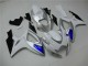 Branco Azul Abs Kits Completos Carenagem Suzuki GSXR 600 / 750 K6 2006-2007 Branco Azul Abs Kits Completos Carenagem Suzuki GSXR 600 / 750 K6 2006-2007